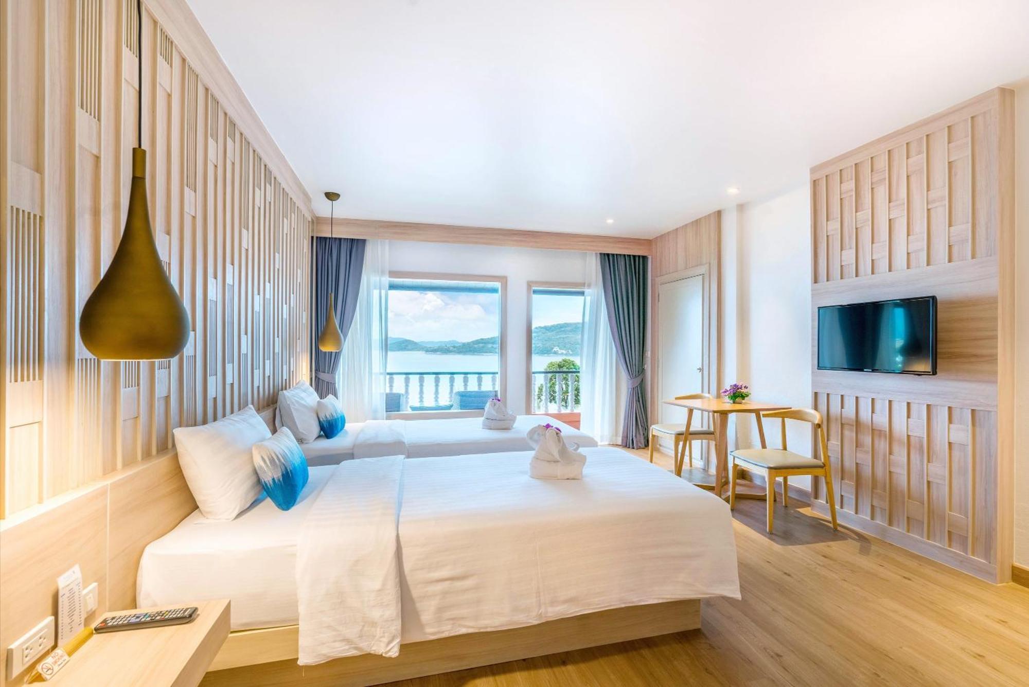 Chambre Lits Jumeaux Deluxe - Vue sur Mer